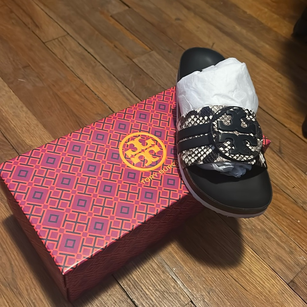 Brand New, In Box, Tory Burch Slides